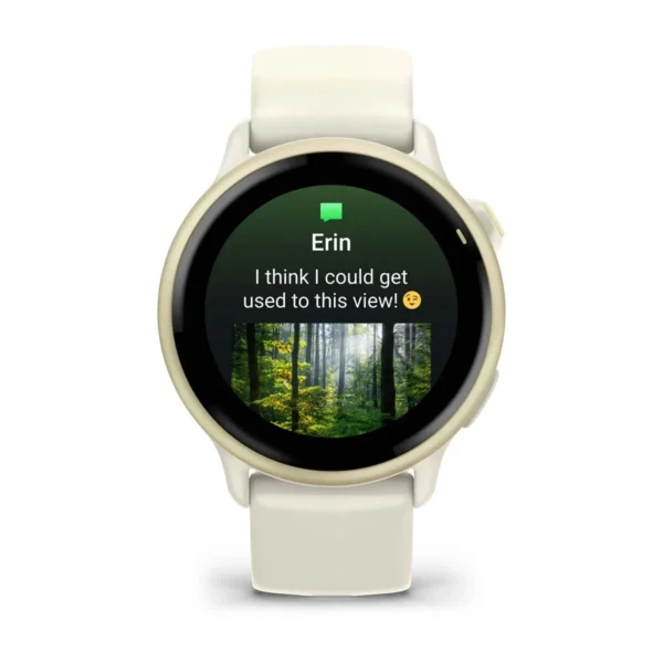 Garmin 010-02985-01 Vivoactive 6 Lunar Gold w/Bone Band Smartwatch Fitness Watch - Image 5