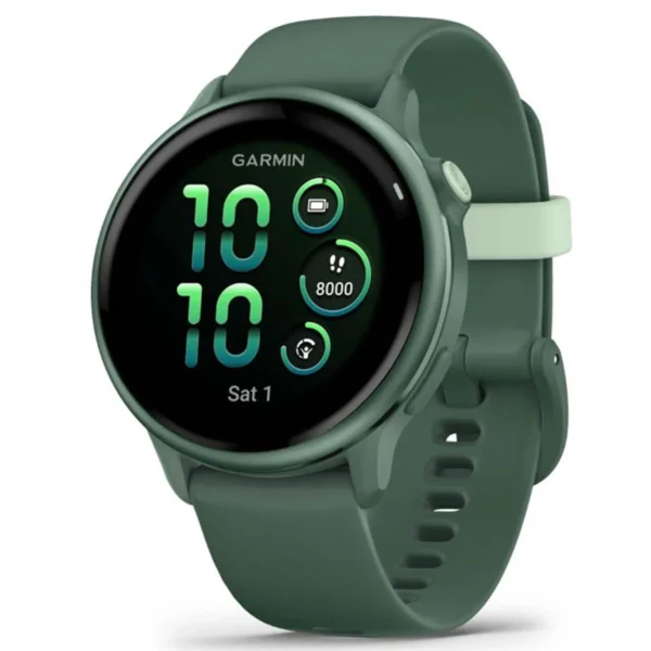 Garmin 010-02985-02 Vivoactive 6 Metallic Jasper Green Smartwatch Fitness Watch