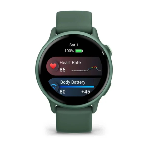 Garmin 010-02985-02 Vivoactive 6 Metallic Jasper Green Smartwatch Fitness Watch - Image 2