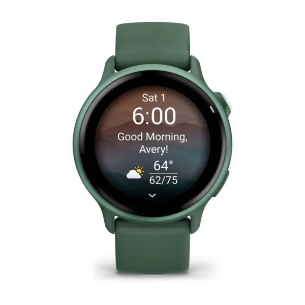 Garmin 010-02985-02 Vivoactive 6 Metallic Jasper Green Smartwatch Fitness Watch - Image 3