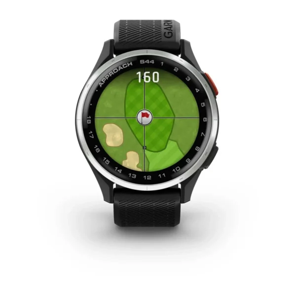 Garmin 010-03009-00 Approach S44 Golf GPS Smartwatch Black Silicone Watch - Image 6