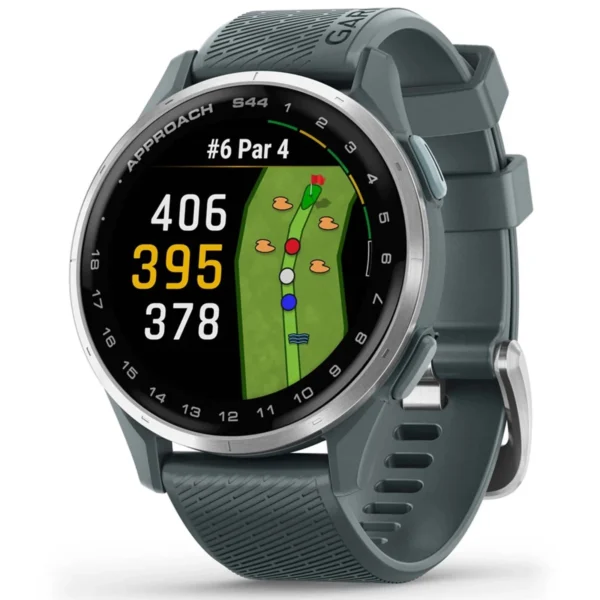 Garmin 010-03009-01 Approach S44 Golf GPS Smartwatch Twilight Silicone Watch