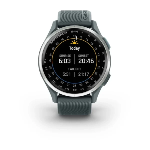 Garmin 010-03009-01 Approach S44 Golf GPS Smartwatch Twilight Silicone Watch - Image 5