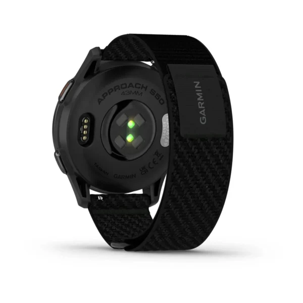 Garmin 010-03010-00 Approach S50 Golf Smartwatch Black ComfortFit Nylon Watch - Image 12