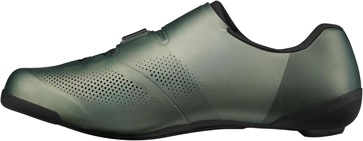 Shimano SH-RC703 Men's Race-Ready Performance Road Cycling Shoes - Sage Green - Image 3