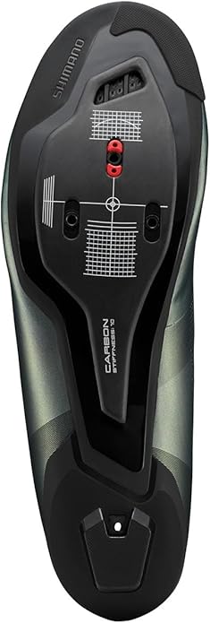 Shimano SH-RC703 Men's Race-Ready Performance Road Cycling Shoes - Sage Green - Image 5