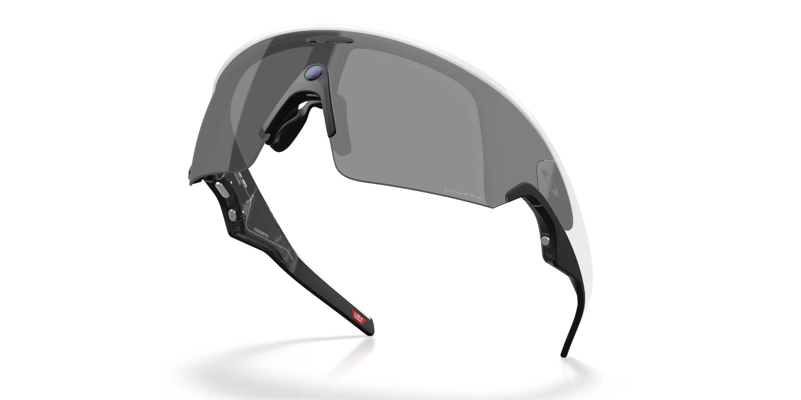 Oakley Meta Vanguard Prizm Black Lenses With White Frame AI Glasses Sunglasses - Image 3