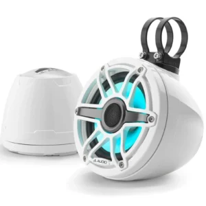 JL Audio 010-03262-00 M6 VeX 6.5in Enclosed System White Sport Grille RGB LED