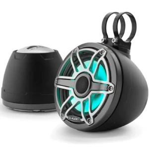 JL Audio 010-03261-00 M6 6.5" LED Titanium Sport VeX Enclosed System Speaker