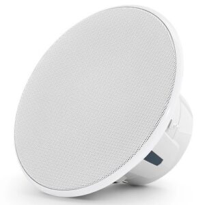 JL Audio 010-03912-00 6.5" 75W RMS Round Coaxial M6 White Marine Speakers