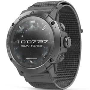 Coros Vertix 2S 10 ATM Water Resistant GPS Adventure Sport Smart Watch - Space