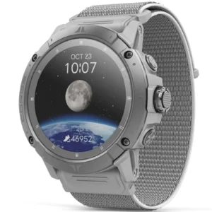 Coros Vertix 2S 10 ATM Water Resistant GPS Adventure Sport Smart Watch - Moon